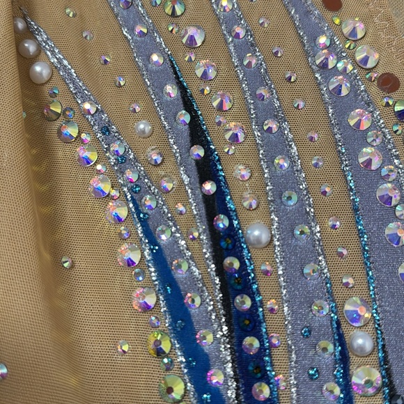 Rhythmic Gymnastics leotard. Size 11-13 y.o. - Picture 6 of 8